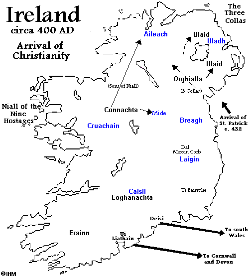 Click for "Ireland's History in Maps" by Dennis Walsh